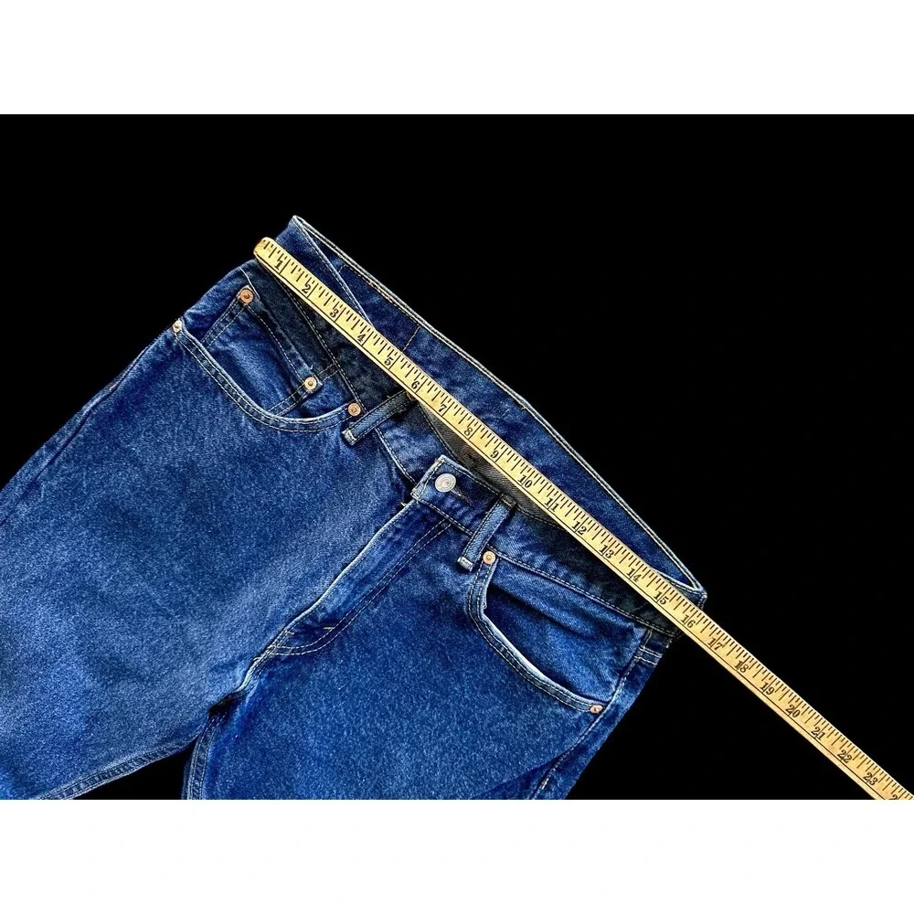 Vintage Men's Levi's 505 Tailored Slim Tapered Sz 32 x30 Altered See Measurement